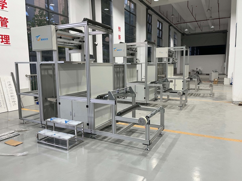 HEPA Glass Fiber Pleating Machine with Divider