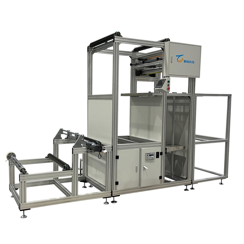 สายการผลิตกระดาษพับใยแก้วแบบแบ่งส่วน