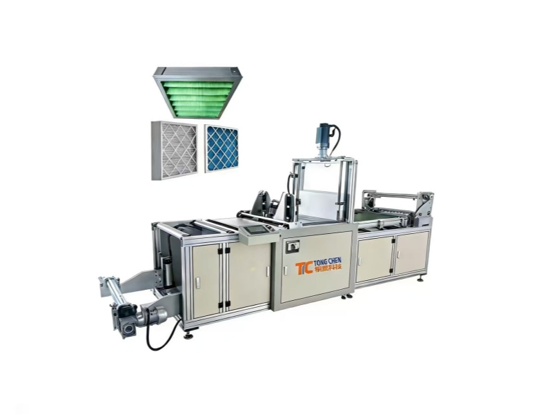 The primary filter rotary folding machine