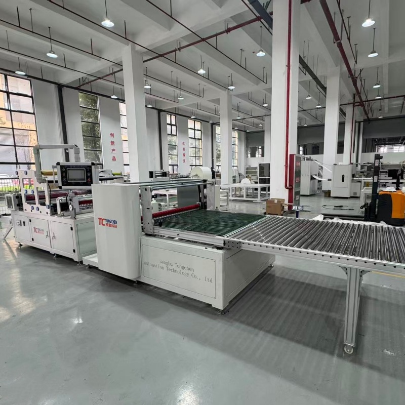เครื่องพับกระดาษกรอง HEPA อัตโนมัติประสิทธิภาพสูง