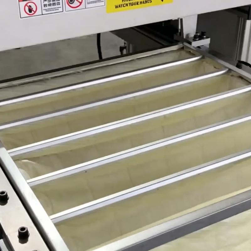 Automatic Clamping System for Bags