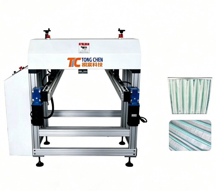 เครื่องหนีบแถบอัตโนมัติสำหรับจัดส่งจากโรงงานตงเฉิน